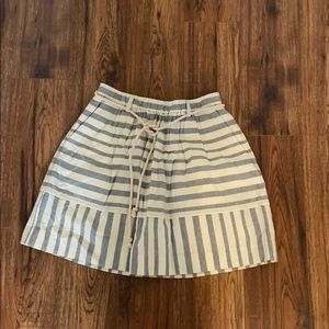 Madewell Nautical Skirt